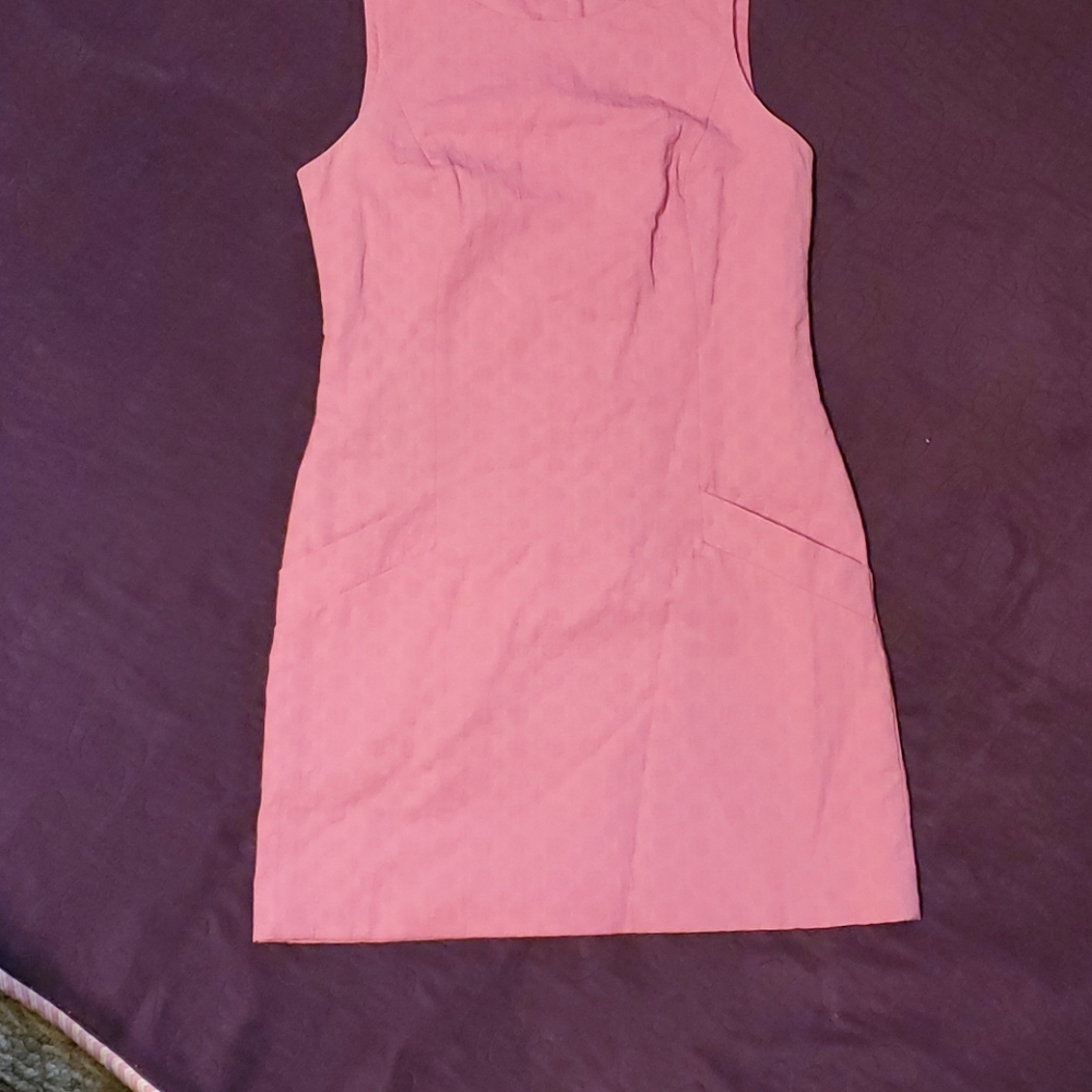 Pink Dress with pockets
